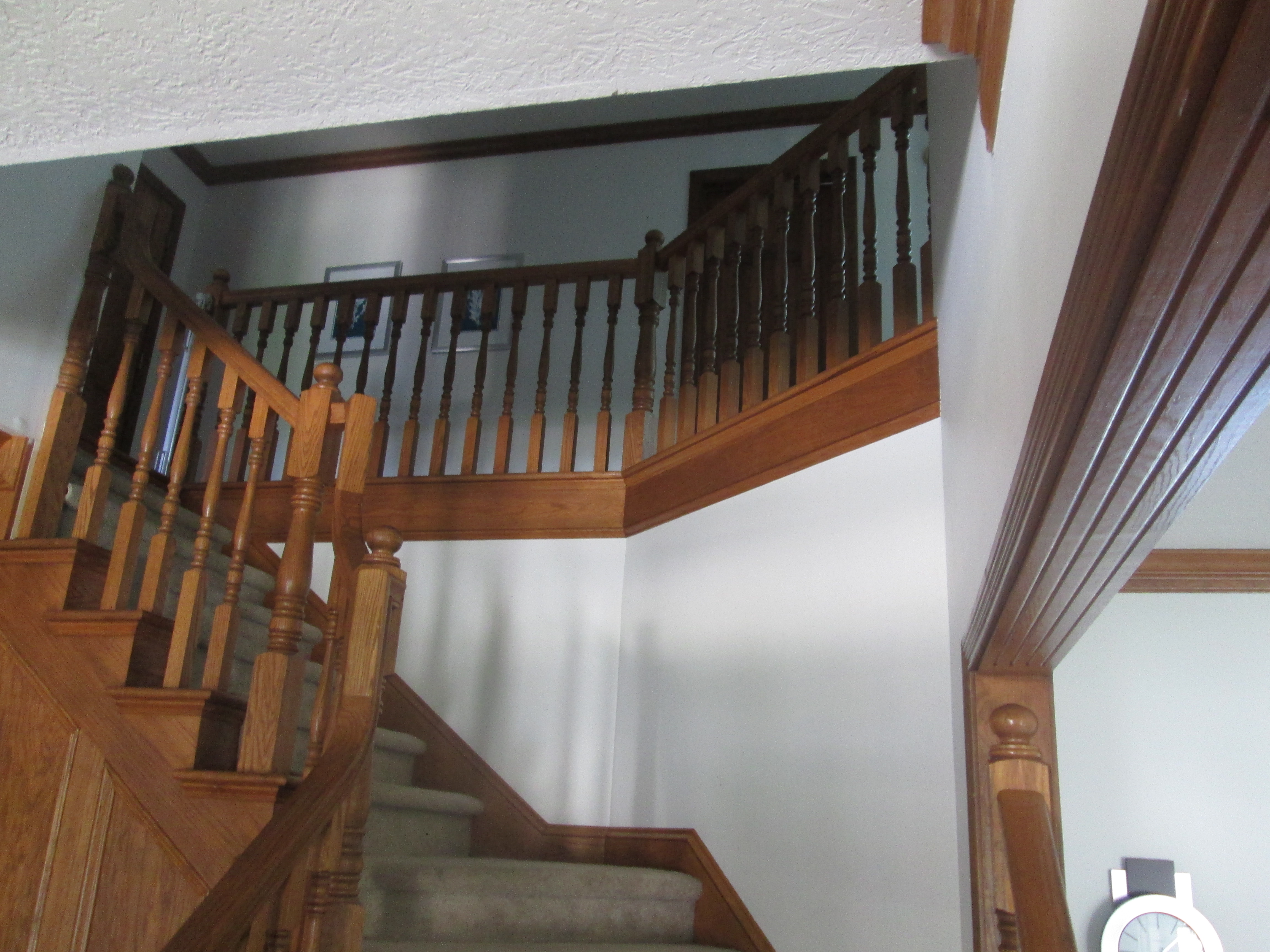 Stained To Painted Trim Banisters Archives Guy Painting