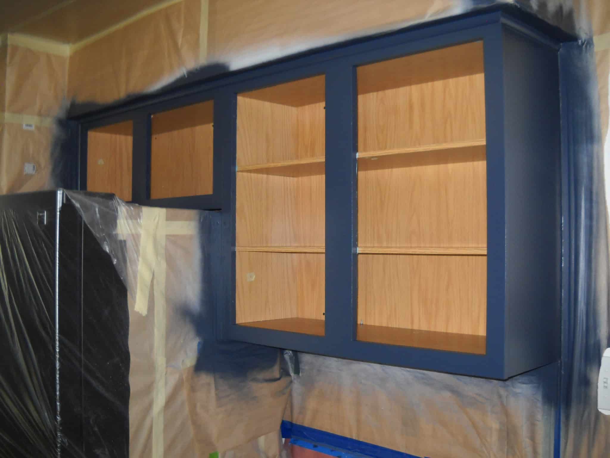 How About Painting Kitchen Cabinets Blue Guy Painting